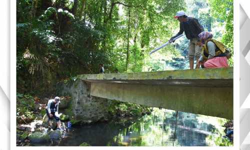 Pengamatan TMA di Air Terjun Pria Laot 2