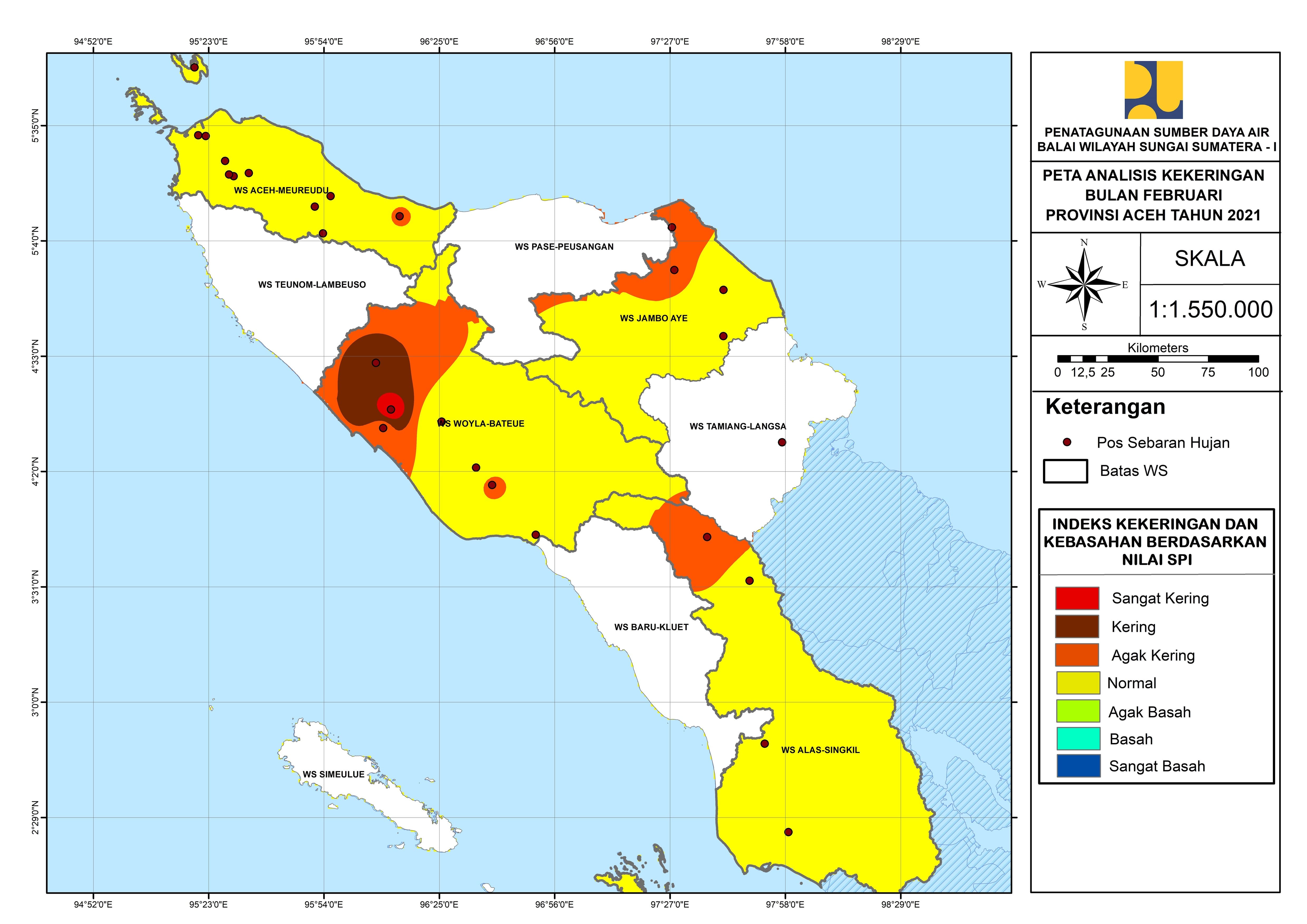 Peta Analisa SPI Februari 2021