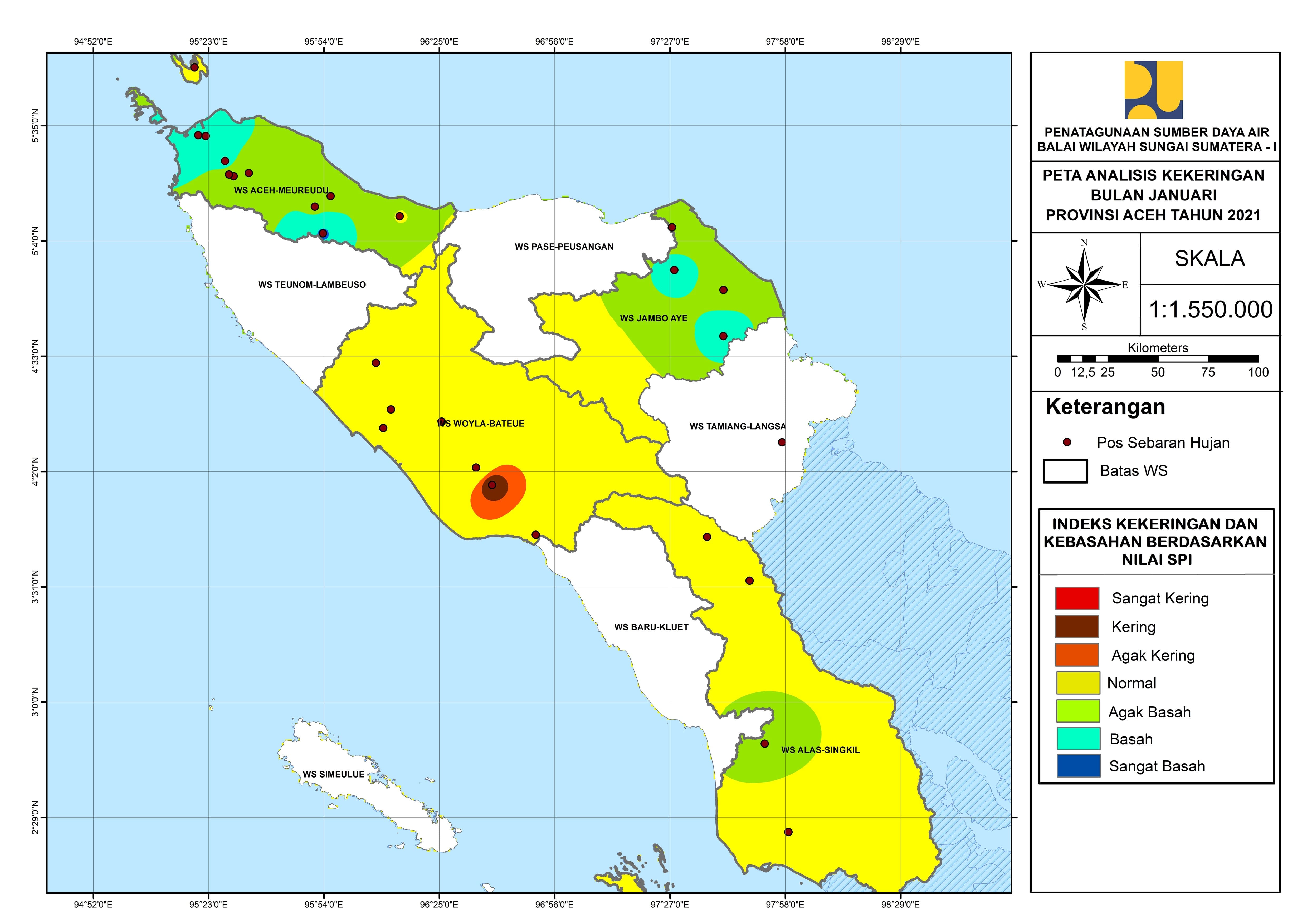 Peta Analisa SPI Januari 2021