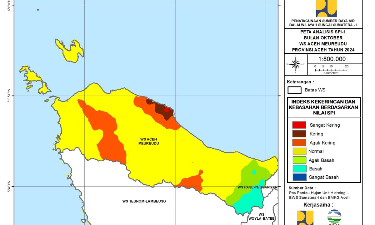 Peta Analisa SPI 1 WS Aceh Meureudu Oktober 2024