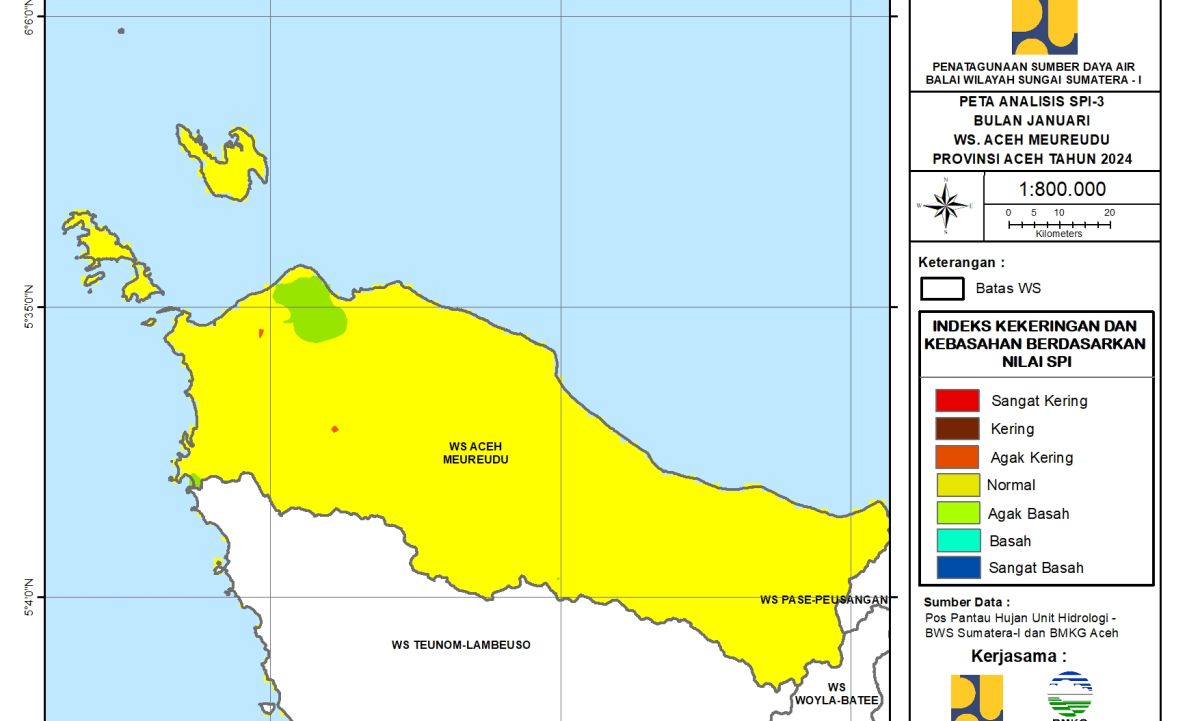 Peta Analisa SPI 3 WS Aceh Meureudu Januari 2024