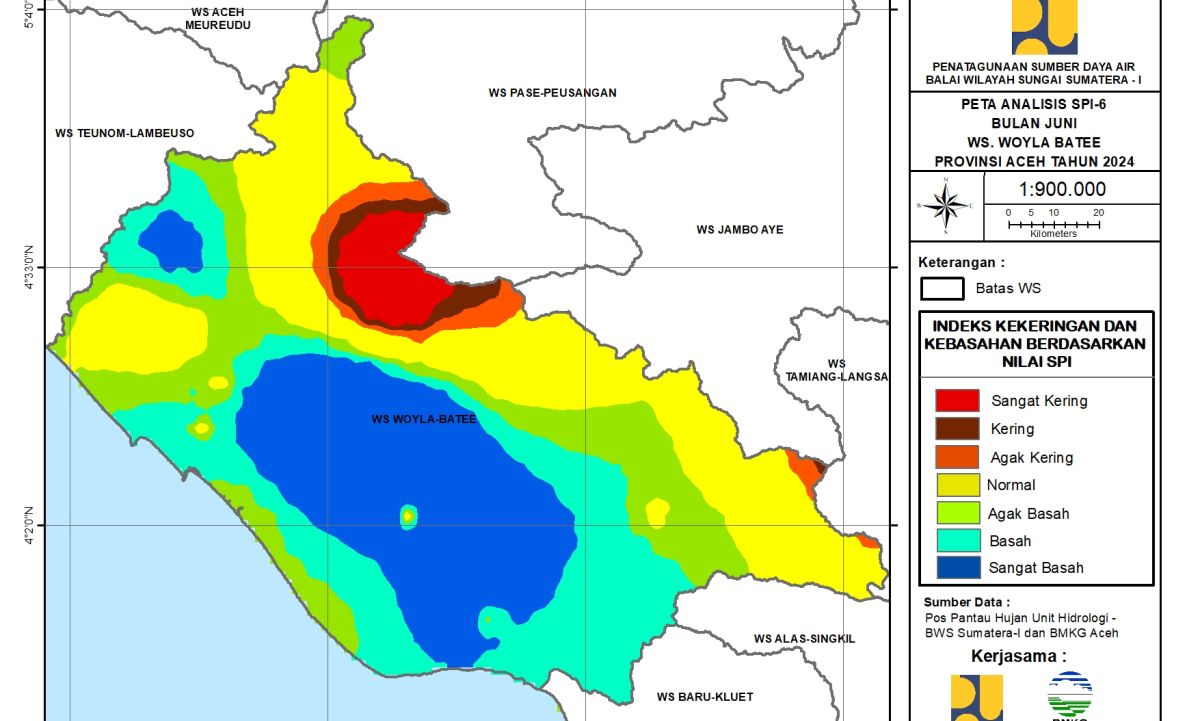 Peta Analisa SPI WS Woyla Bateu Juni 2024